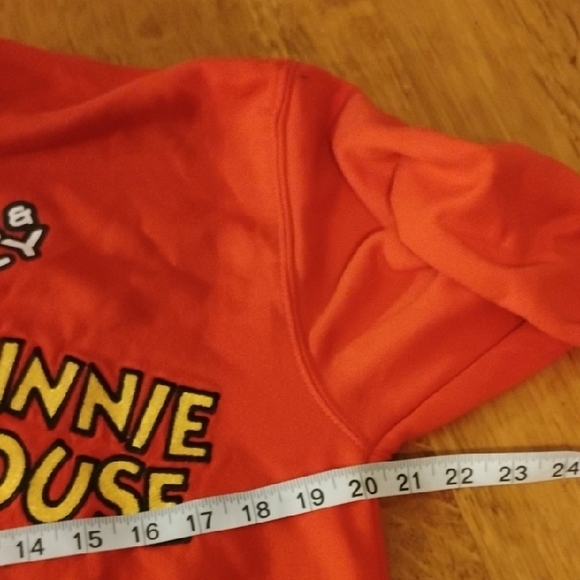 Disney Red Minnie Mouse Hoodie . Size Medium. Super Cute For The Disney Fans! - Picture 4 of 7
